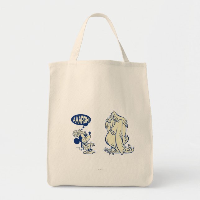 Tote Bag Yodelberg | Mickey et Yeti (Devant)
