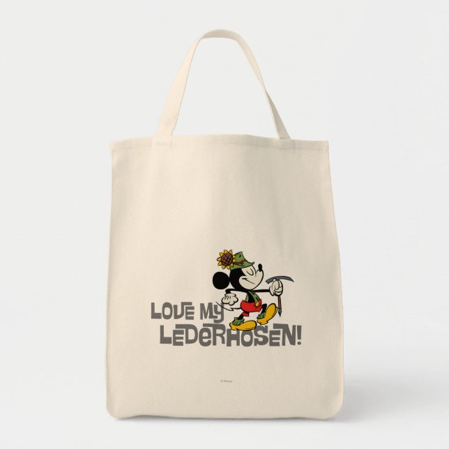 Tote Bag Yodelberg Mickey | Lederhosen (Devant)