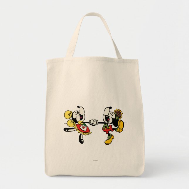 Tote Bag Yodelberg Mickey | Mains de retenue (Devant)