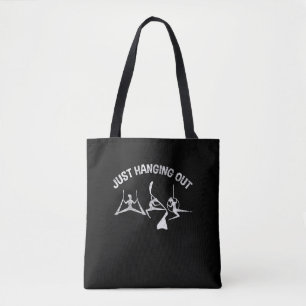 Tote Bag Yoga Aérien Artiste Gymnastique Danse Aérienne F