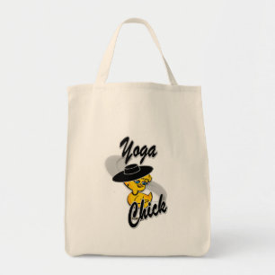 Tote Bag Yoga Chick #4
