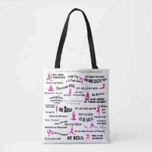 Tote Bag Yoga inspirant