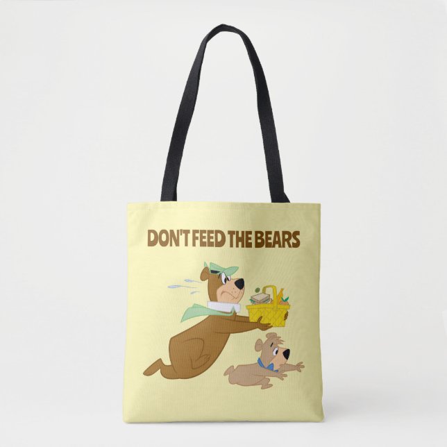 Tote Bag Yogi Bear et Boo-Boo Pique-nique Panique (Devant)