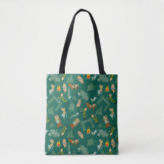 Tote Bag Yogi Bear et les amis Jellystone Park Camp Motif