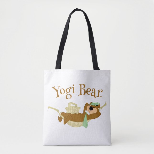 Tote Bag Yogi Bear Pique-nique Hammock Nap Time (Devant)