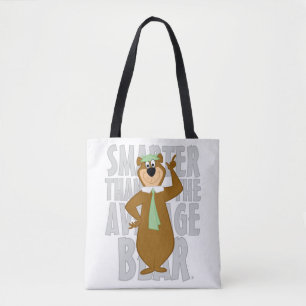 Tote Bag Yogi "Plus Intelligent Que L'Ours Moyen"