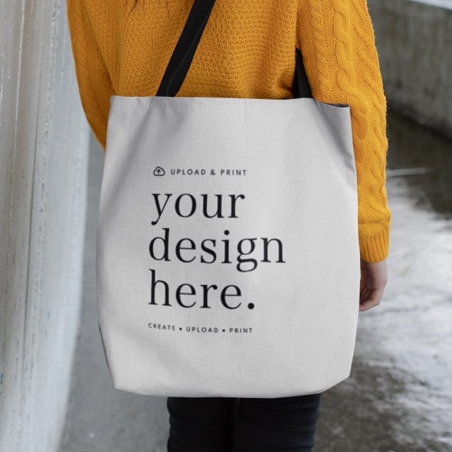Tote Bag Your Design Upload (Creator Uploaded)