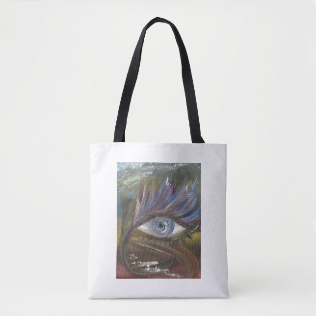 Tote Bag your eye is the mirror of your soul (Devant)