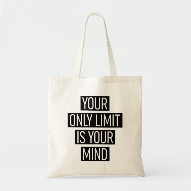 Tote Bag Your Only Limit (Devant)