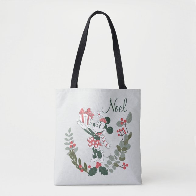Tote Bag Yuletide Joy | Minnie Noel (Devant)