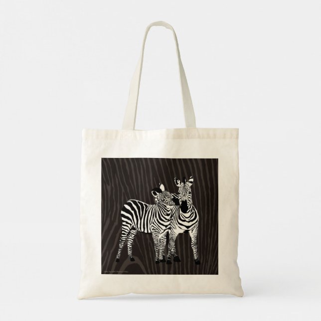 Tote Bag Zebra Play (Dos)