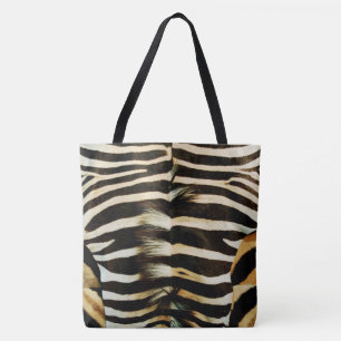 Tote Bag Zebra Skin
