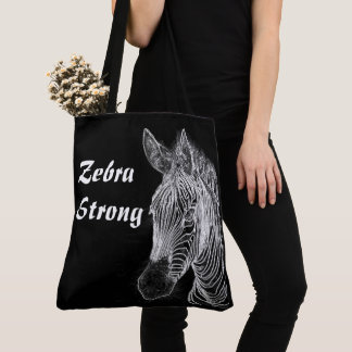 Tote Bag Zèbre Fourre-tout