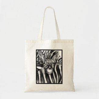 Tote Bag Zèbre sur le visage