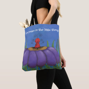 Tote Bag Zen Ladybug