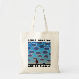 Tote Bag Zen Walk / Walking The Dog