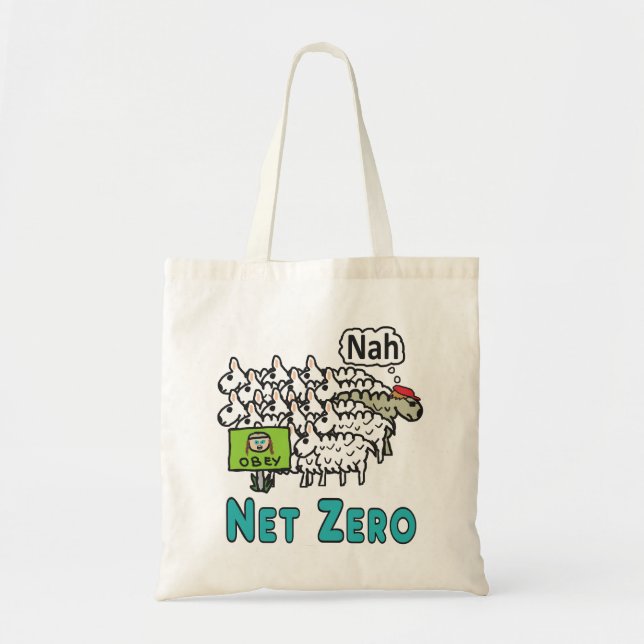 Tote Bag Zéro net (Devant)