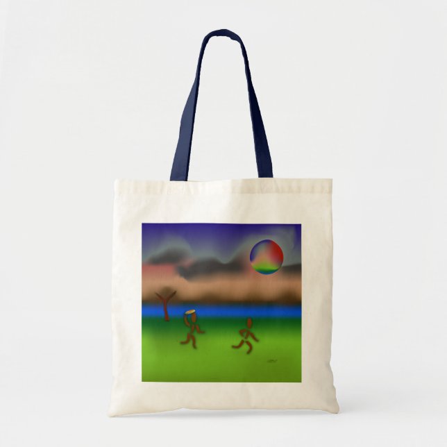 Tote Bag Zinglees ~ Avril (Devant)