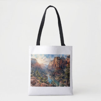 Tote Bag Zion Canyon at Sunrise, 