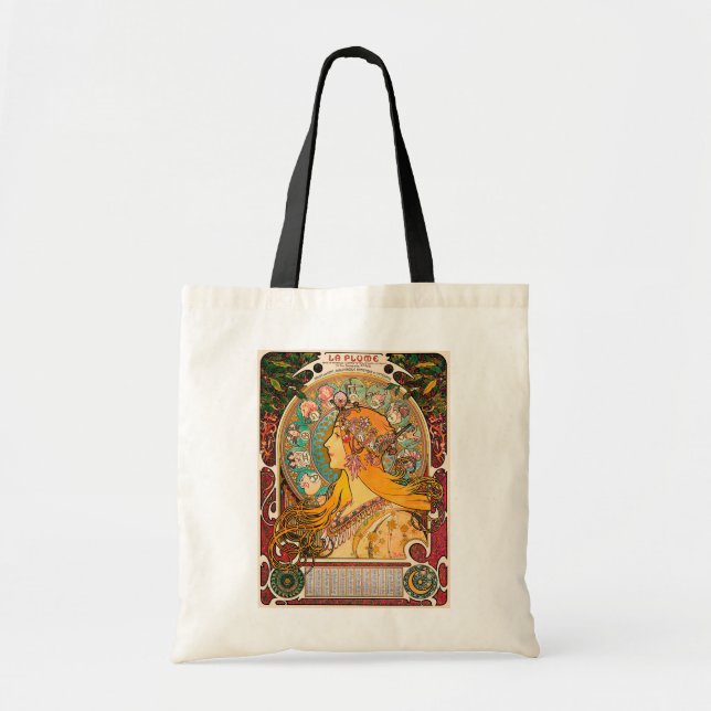 Tote Bag Zodiac, Mucha (Devant)