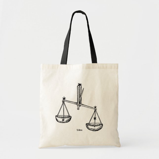 Tote Bag Zodiaque : Balance, 1482 (Devant)