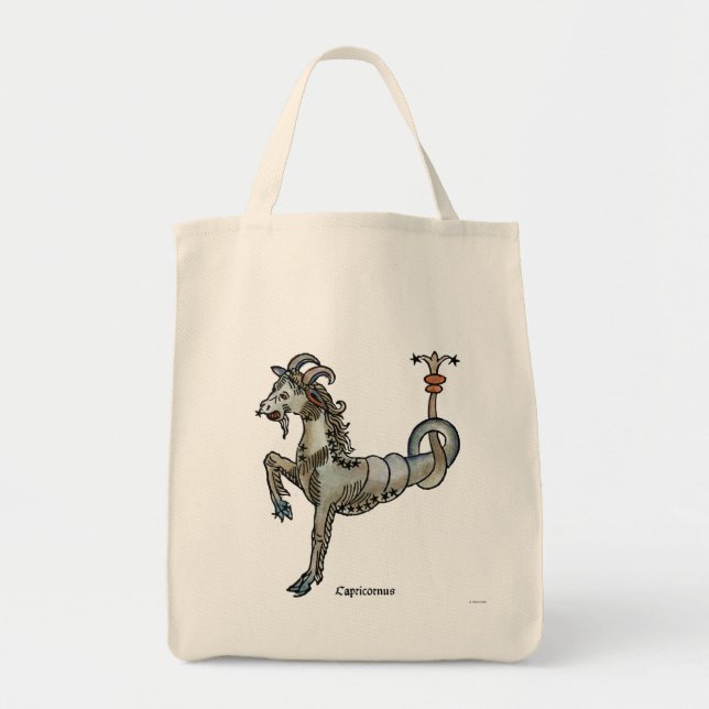 Tote Bag Zodiaque : Capricorne, 1482 (Devant)