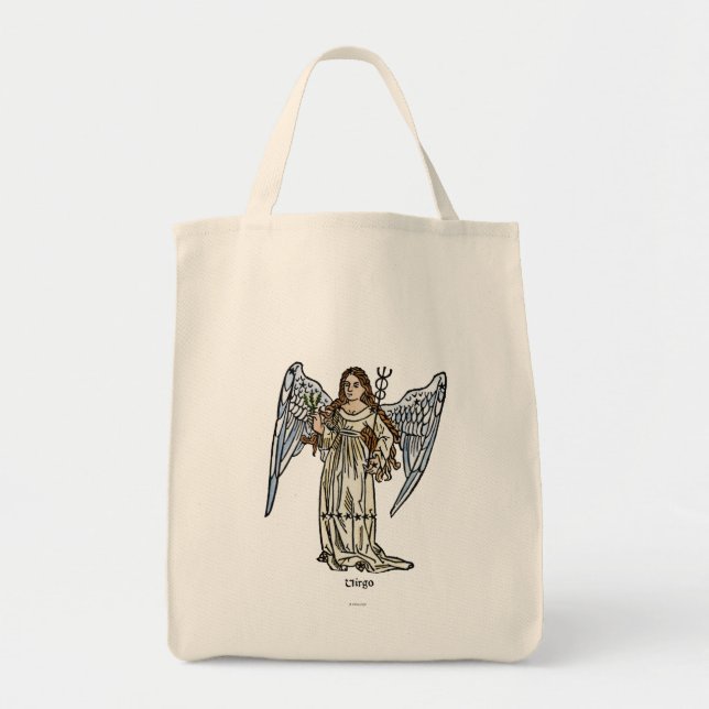 Tote Bag Zodiaque : Vierge, 1482 (Devant)