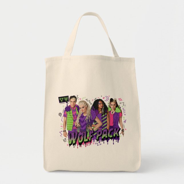 Tote Bag Zombies 2 | Pack Wolf (Devant)