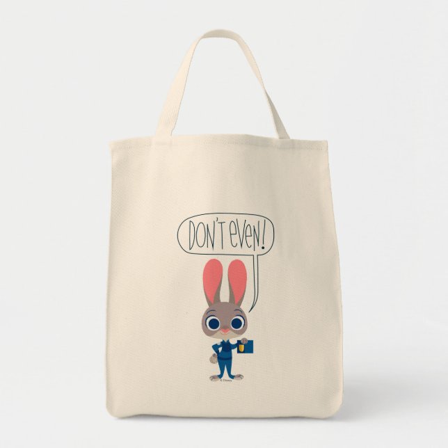 Tote Bag Zootopia | Judy Hopps - Rejoignez Aujourd'Hui! (Devant)