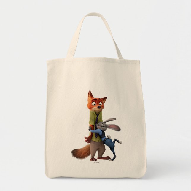 Tote Bag Zootopia | Judy & Nick - Suspect appréhendé ! (Devant)