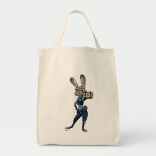 Tote Bag Zootopie  Judy Hopps - Affichage de l'insigne