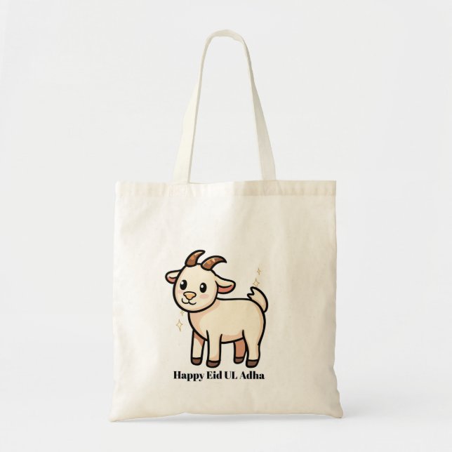 Tote BagEid Al Adha 2026 Tote Bag | Bakra Eid Gift (Front)
