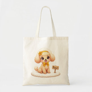 Tote Bags (a Cute RungJi Poodle)
