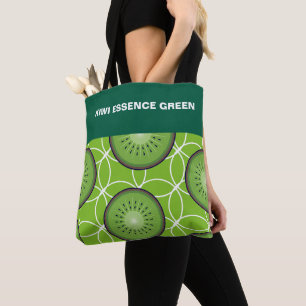 Tote bags kiwi essence green