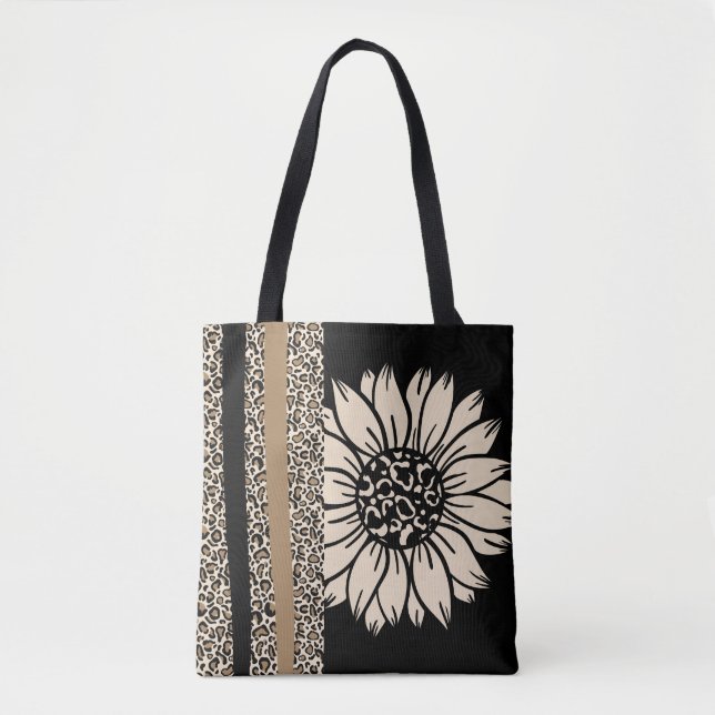 Tote bags: Sunflower Safari Bag (Front)