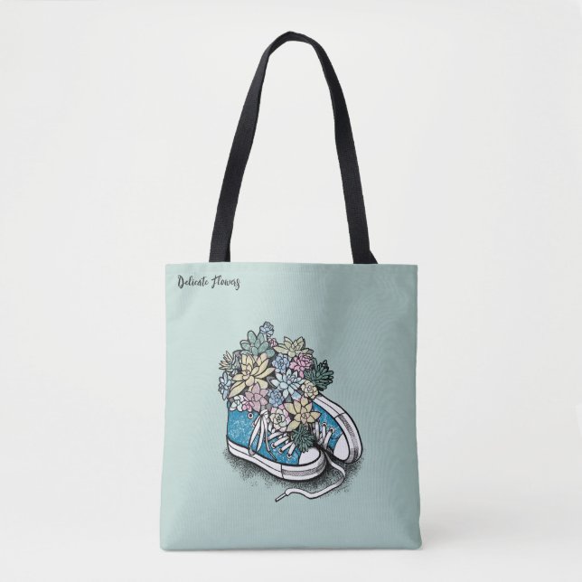 Tote Bags with a cute design. (Front)