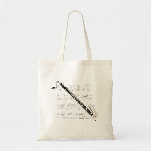 Tote - Bass Clarinet and sheet music Bag (Front)