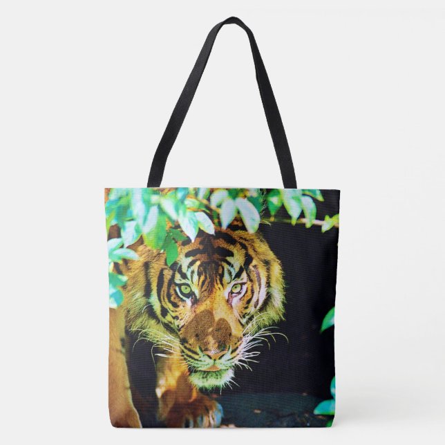 Tote bengal tiger  bag (Front)