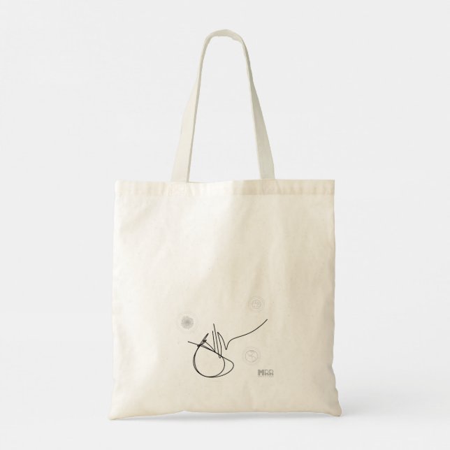 Tote Canvas  |  Eye of the Clarion Bag (Back)