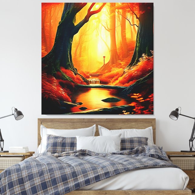 Tote Canvas Print (Insitu(Bedroom))