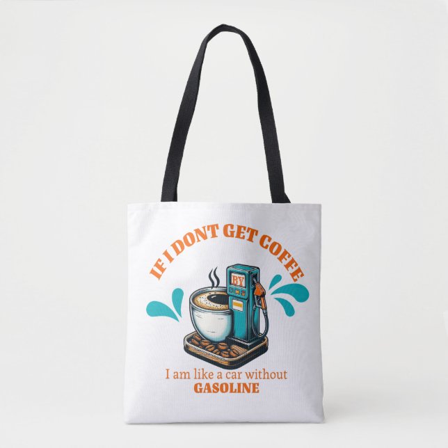 Tote for coffe lovers bag (Front)