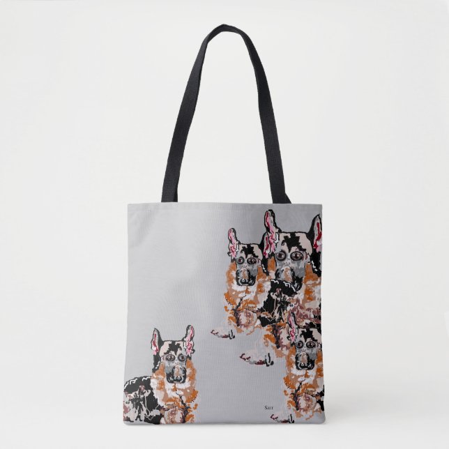 Tote : German Shepherd Bag (Front)