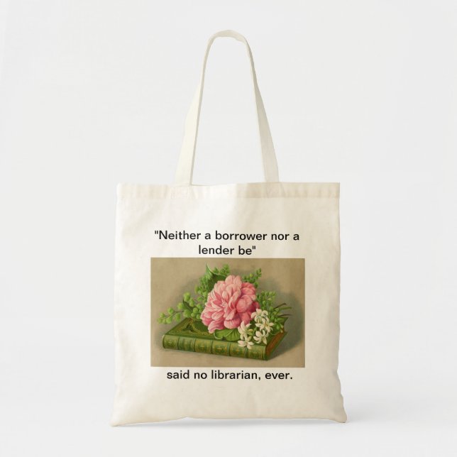 Tote - Hamlet's librarian Bag (Front)