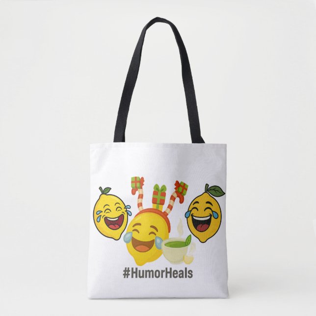 Tote Humour Heals LemonHead (Front)