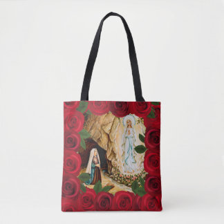 Tote Of Our Lady Of Lourdes Bag