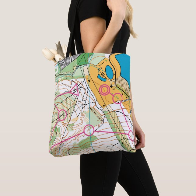 Tote - Orienteering map (Close Up)