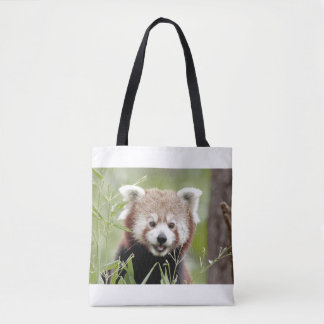 Tote. Photo red panda. Tote Bag
