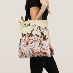 Tote Sac Touch of Peach Tante de la Mariée