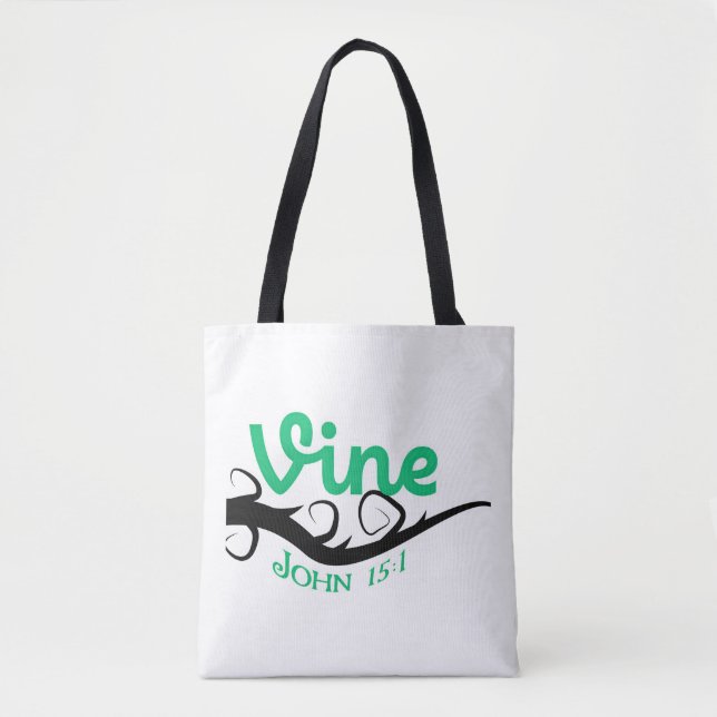 Tote. True Vine. Tote Bag (Front)