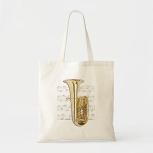 Tote - Tuba and sheet music Bag